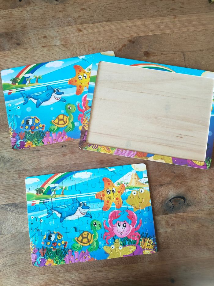 Puzzle en bois - photo numéro 3