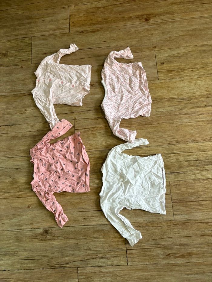 Lot 4 t-shirts 6 mois - photo numéro 2