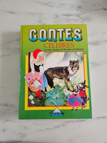 Chantecler livre de 22 contes Célèbre de Perrault et d'Anderson