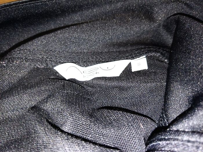 Robe noire dos nus S new look - photo numéro 2