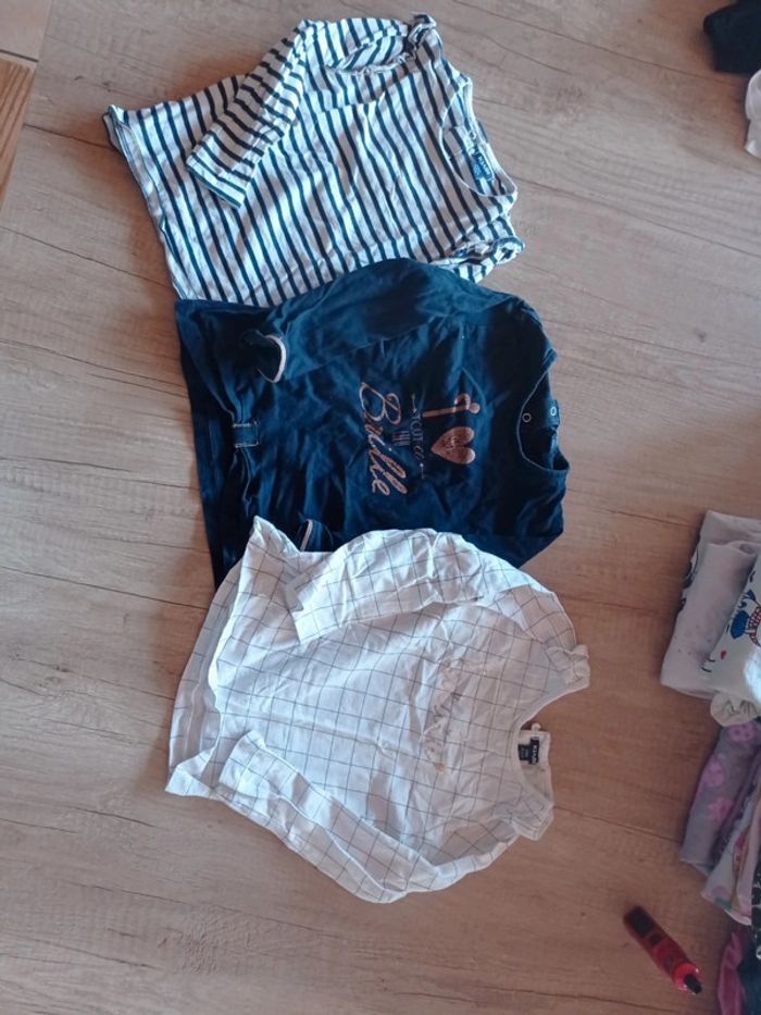 Lot 3 tee-shirt Kiabi