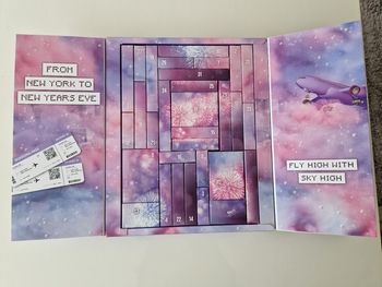 Calendrier de l'avent de Maybelline à remplir