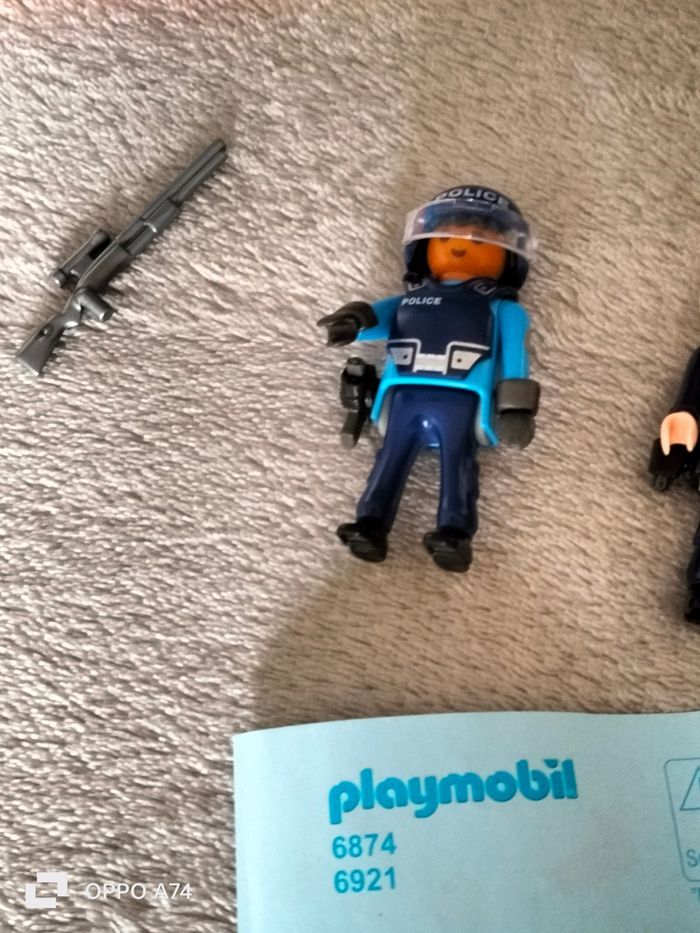 Playmobil 🧡 Hélicoptère de police - photo numéro 6