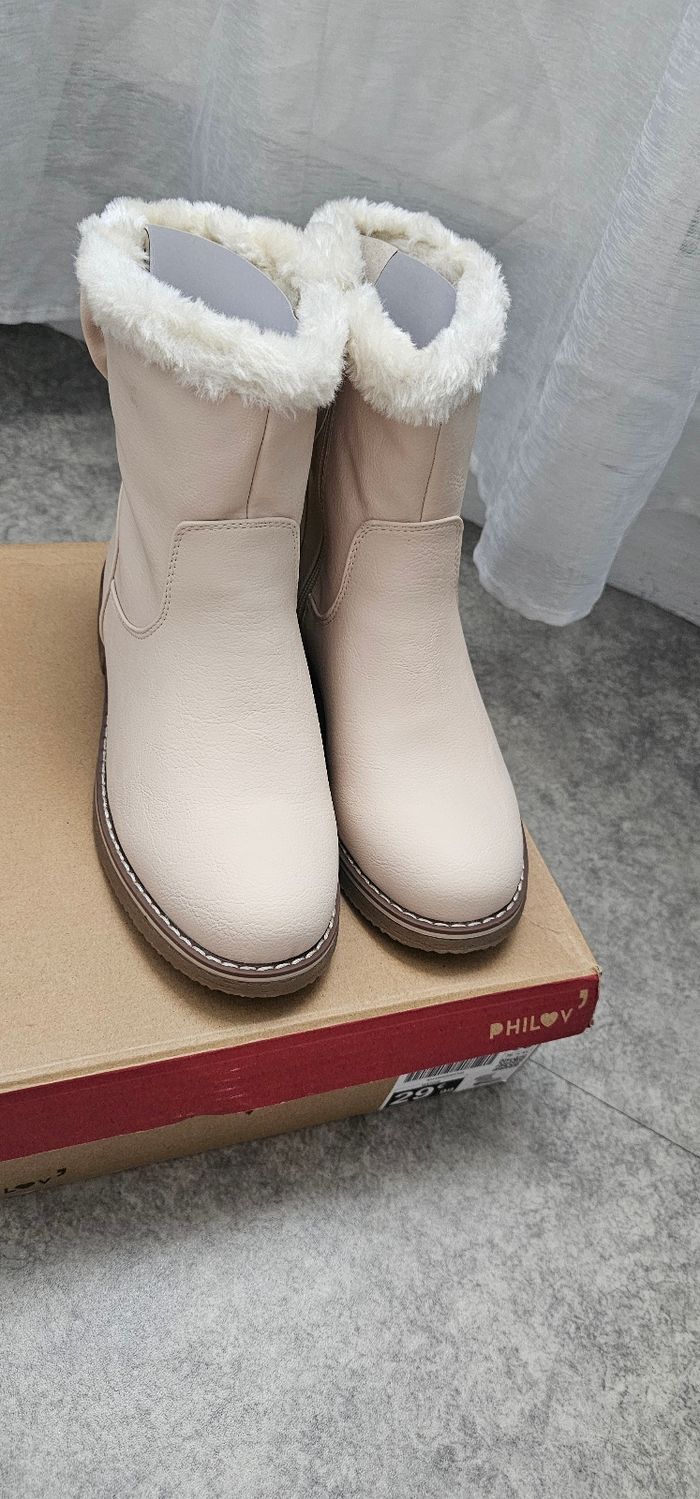 Bottines fourré Femme 38 - photo numéro 8