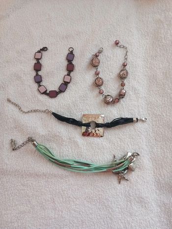 🟩Lot 4 bracelets fantaisie