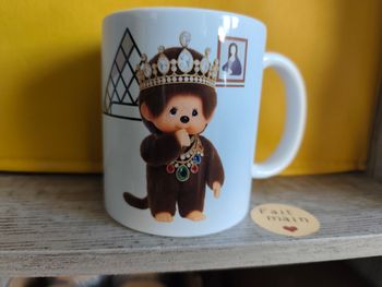 Mug neuf collection kiki au louvre 