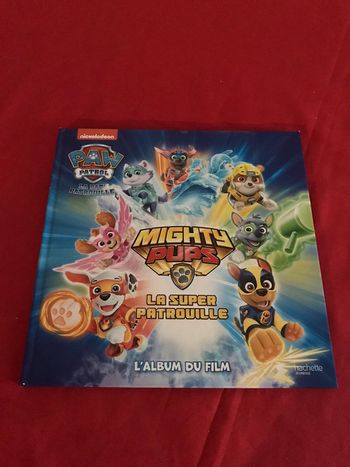 Livre Pat Patrouille Mighty pups La super patrouille