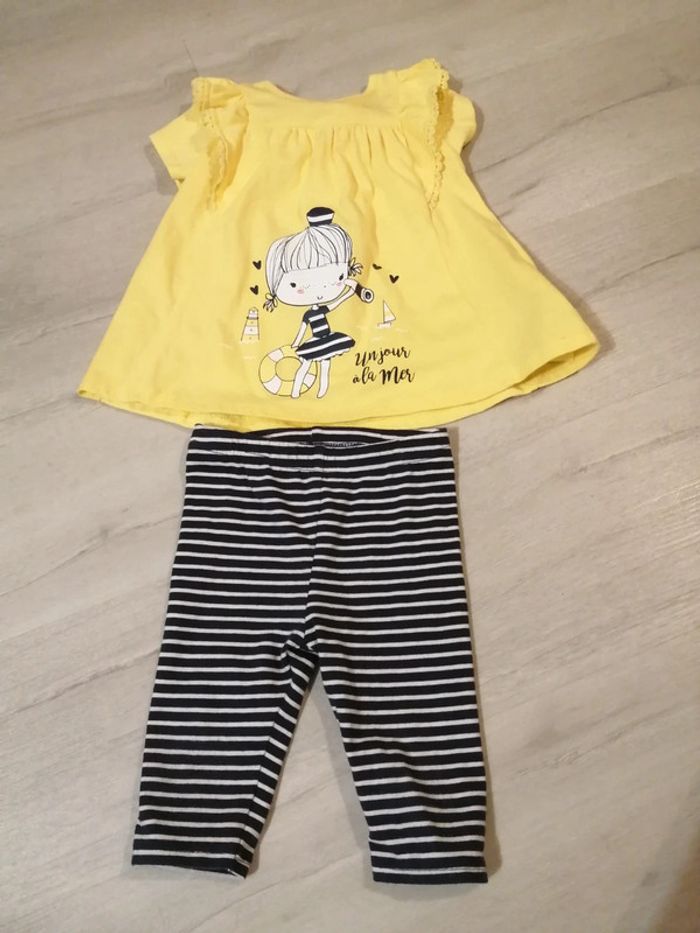 Ensemble jaune