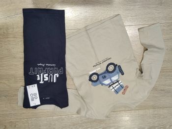 Lot de 2 tee shirt Gémo Taille 4 ans