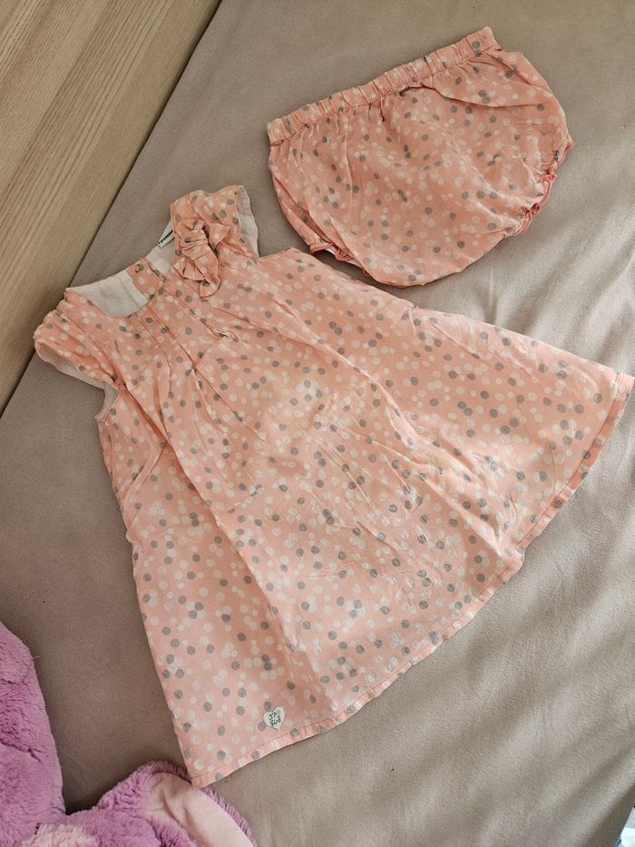 Robe été avec bloomer