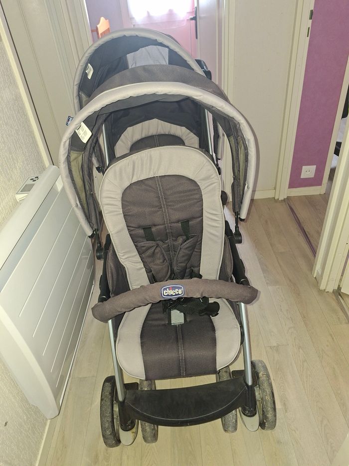 Poussette double chicco - photo numéro 3