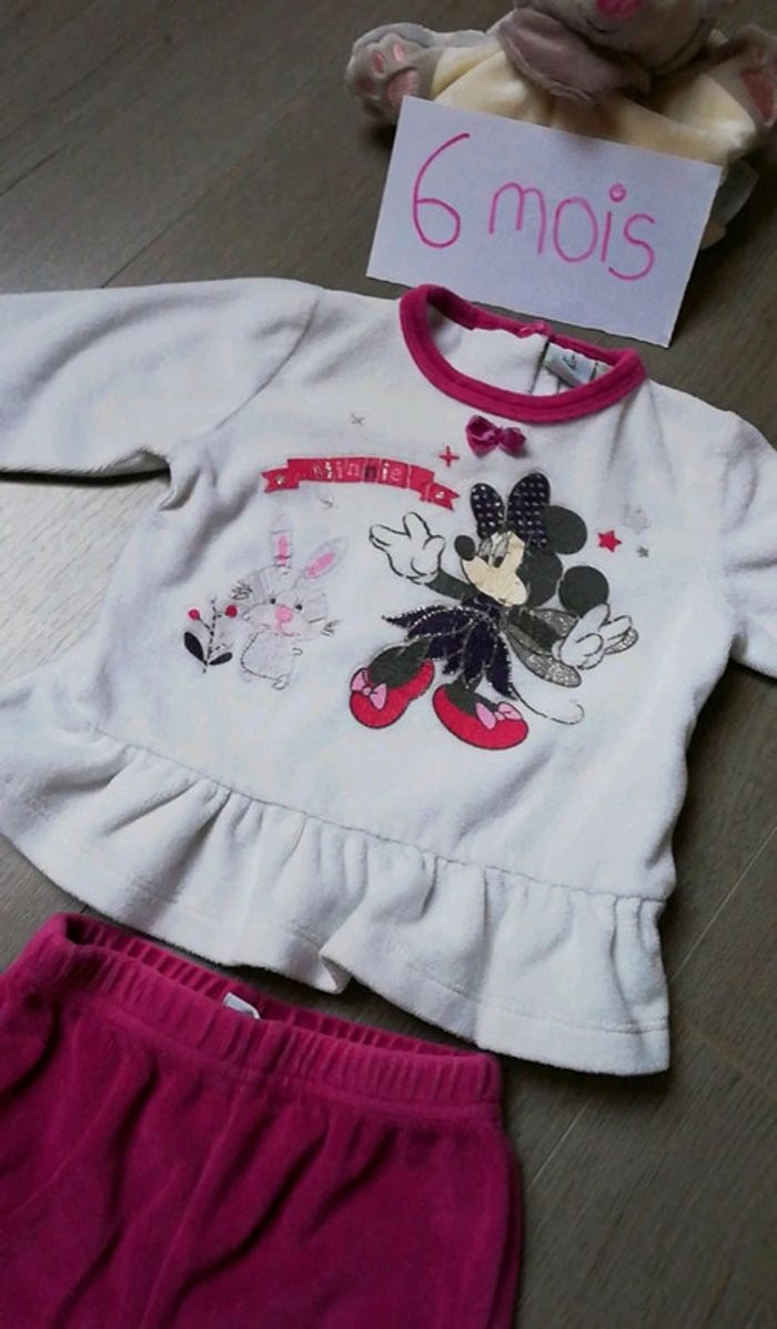 Pyjama Minnie 6 mois - photo numéro 2
