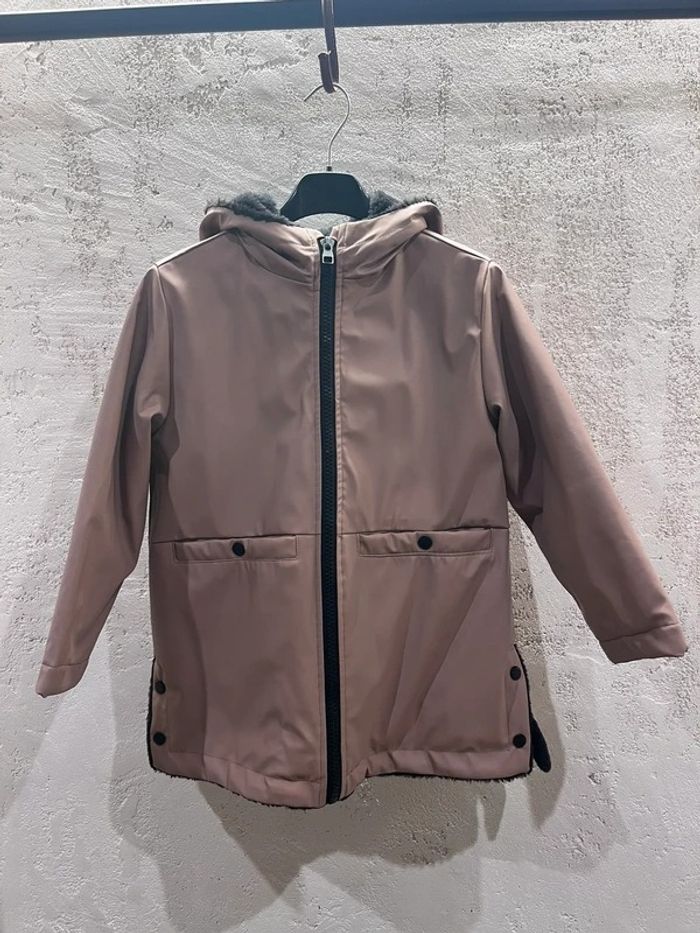 Parka bambina con pelliccia - photo numéro 3