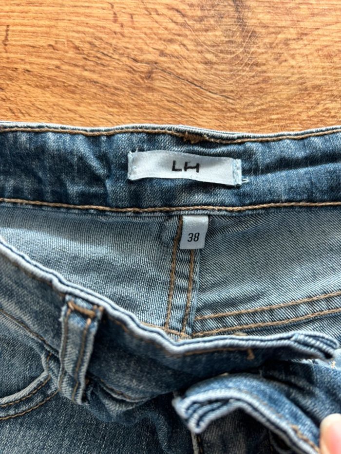 Short jeans bleu LH homme taille 38 - photo numéro 2