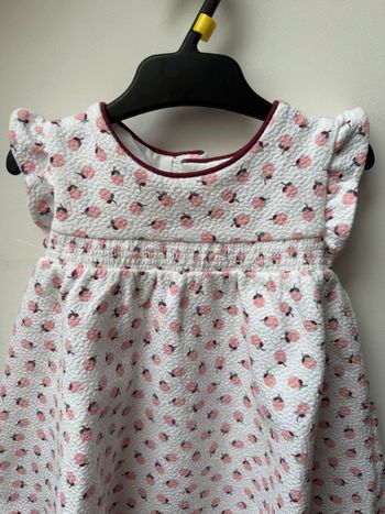 Robe gaufrée 9 mois
