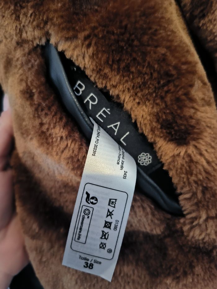Manteau Bréal réversible femme taille 38 - photo numéro 3