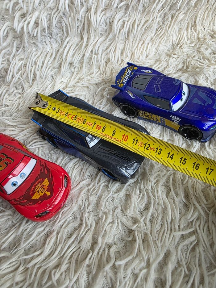 Voiture disney cars - flash Martin Jackson Storm transberry juice - grand format - 12 cm environ - lot de 5 voiture - photo numéro 4