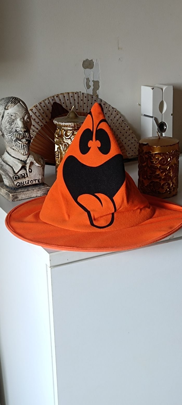 Chapeau Cosplay Halloween Citrouille Enfant 8/10 Ans - photo numéro 2