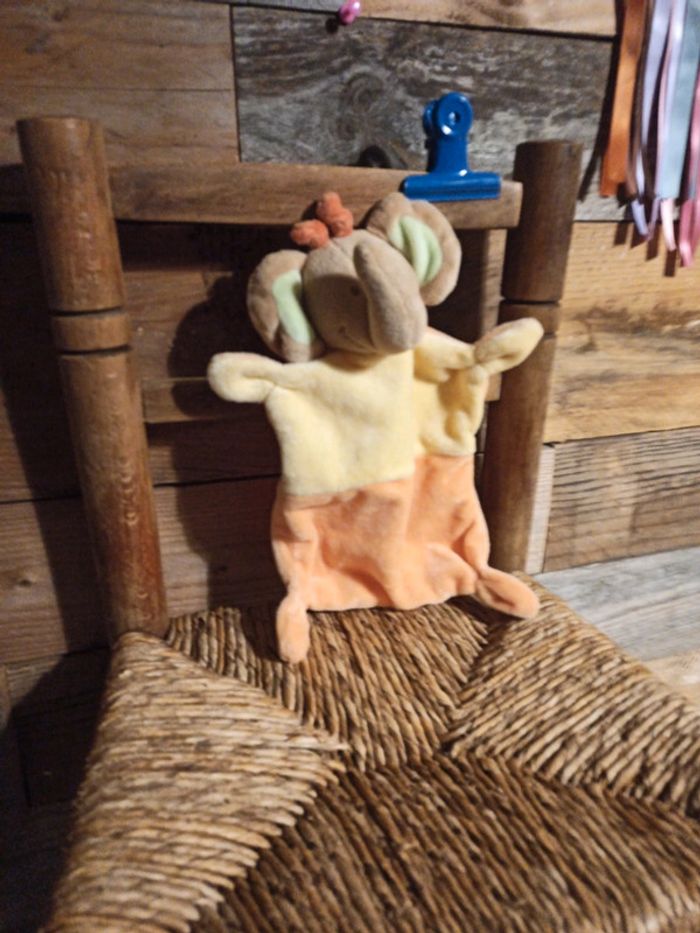 Doudou éléphant Nicotoy tbe - photo numéro 2