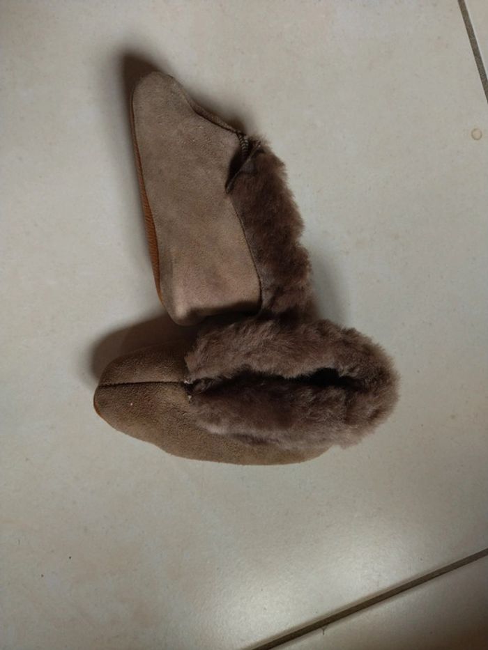 Chaussons bébé chauds