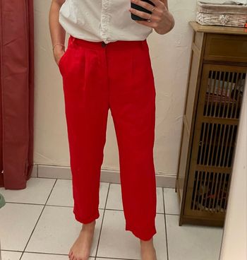 Pantalon rouge 