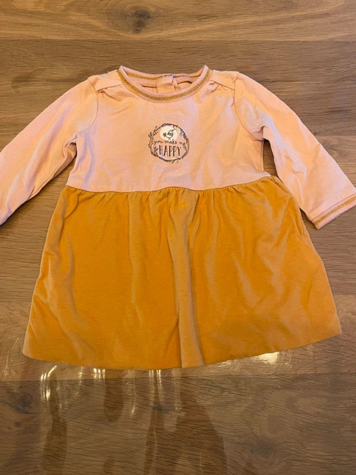 Lot de 2 robes fille 3 mois - photo numéro 4
