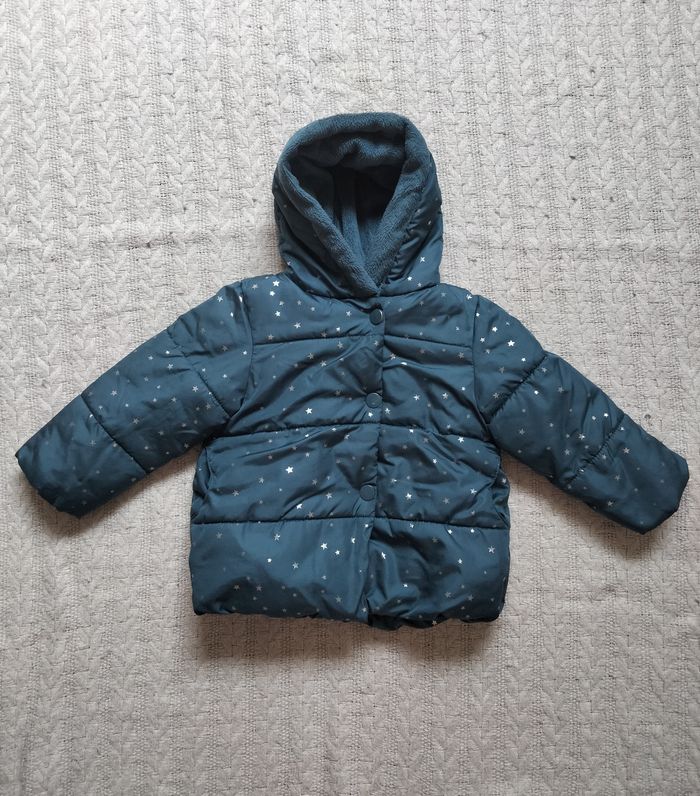 Doudoune chaude fille 23 mois