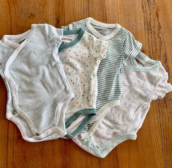 4 Bodies manches courtes