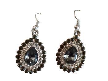 Boucles d'oreilles strass