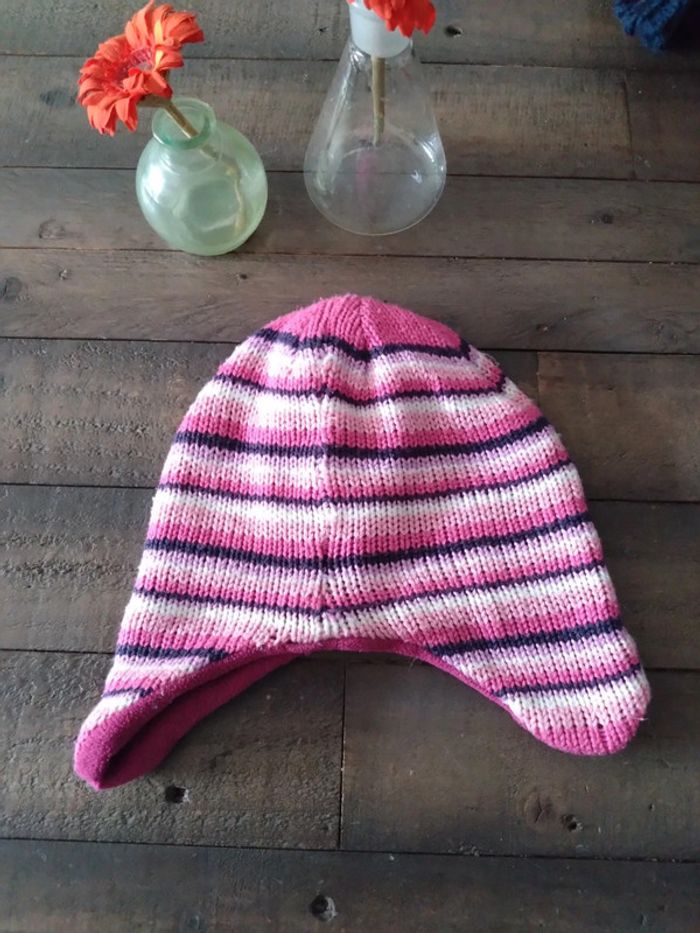 Bonnet fille style péruvien - photo numéro 2