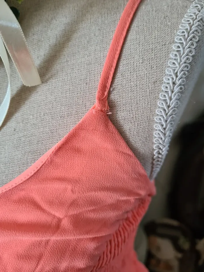 Robe orange Bershka Taille 38 - photo numéro 6