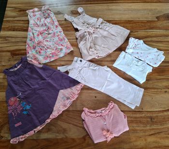 Lot de vêtements 9 mois fille été