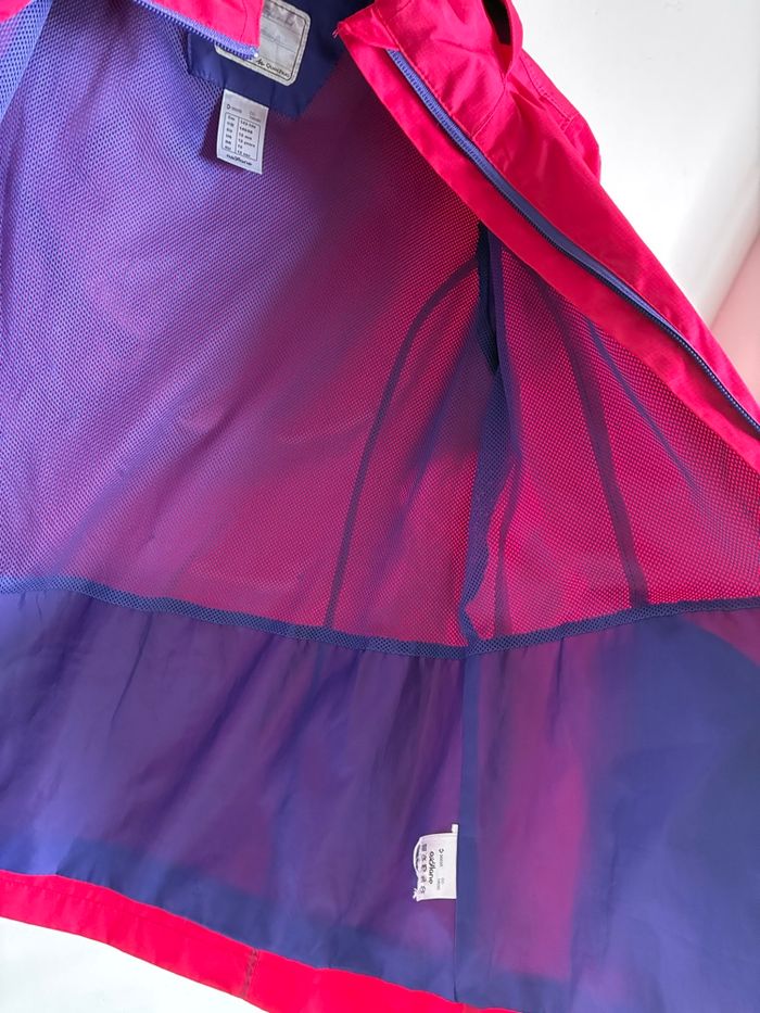 Veste imperméable fille capuche - photo numéro 5