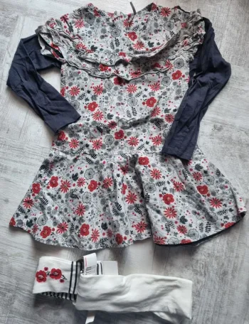 Ensemble 3 pieces 8 ans fille