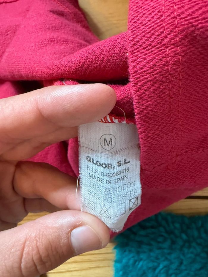 Top vintage rouge en très bon état taille M natural - photo numéro 5