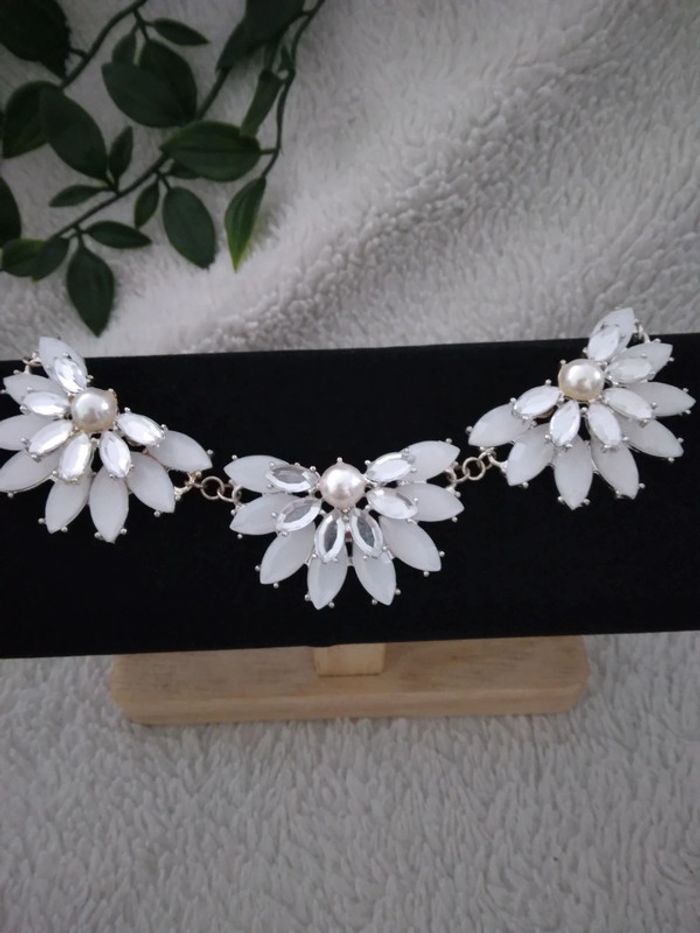 🍁-50% sur les lots🍁🌸Collier à motif fleuri🌸 - photo numéro 3