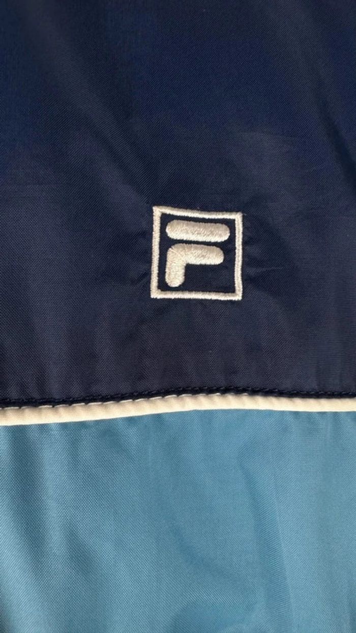 Veste vintage Fila bleu marine taille XL - photo numéro 2
