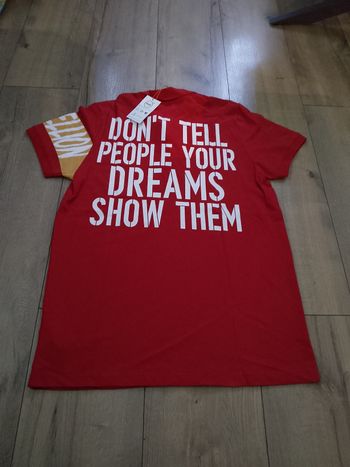 Polo rouge manches courtes pour homme XL plus Eighteen