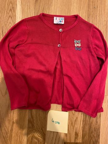 Gilet sergent major 4 ans