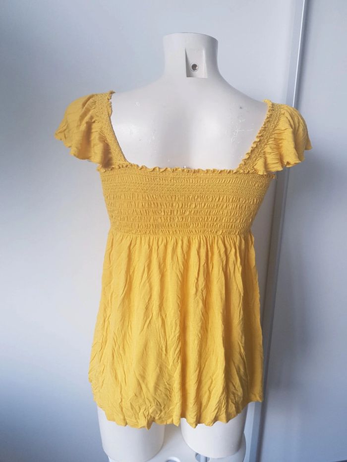 H&M - Blouse avec manches courtes à volants - photo numéro 4