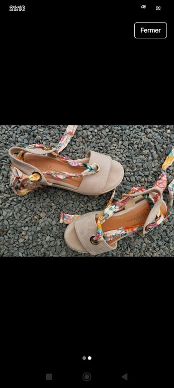 Chaussures ouvertes