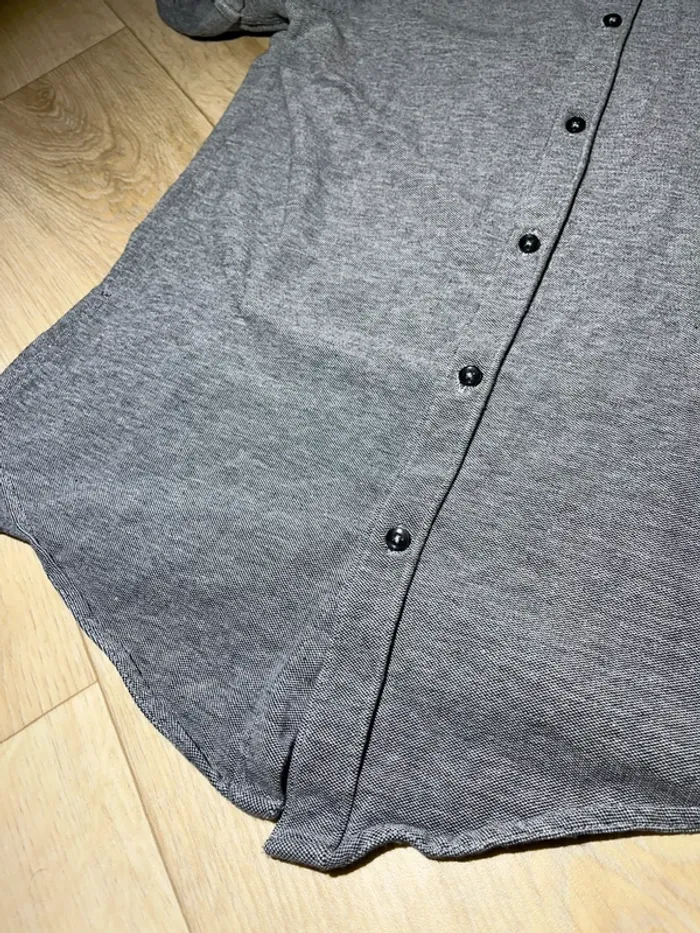Chemise manches courtes col mao - photo numéro 4