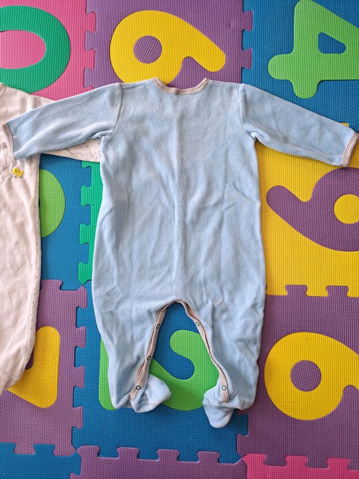 Lot de 2 pyjamas (1 Petit Bateau + 1 Zeeman) 12m - photo numéro 6
