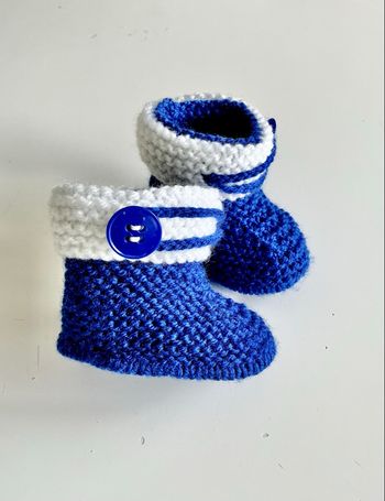 Chaussons bottes bébé taille naissance 