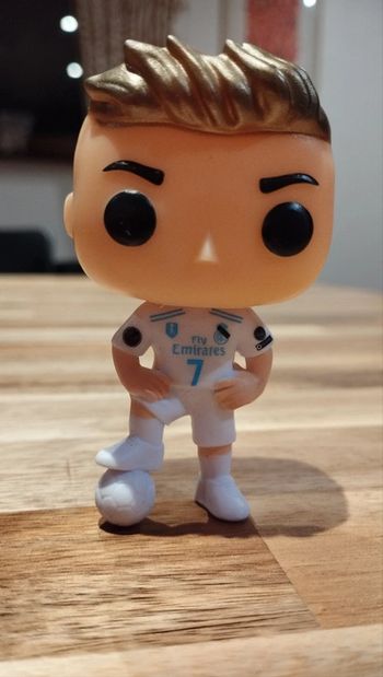 Petite figurine cartoon football neuve Cristiano Ronaldo CR7 Real Madrid