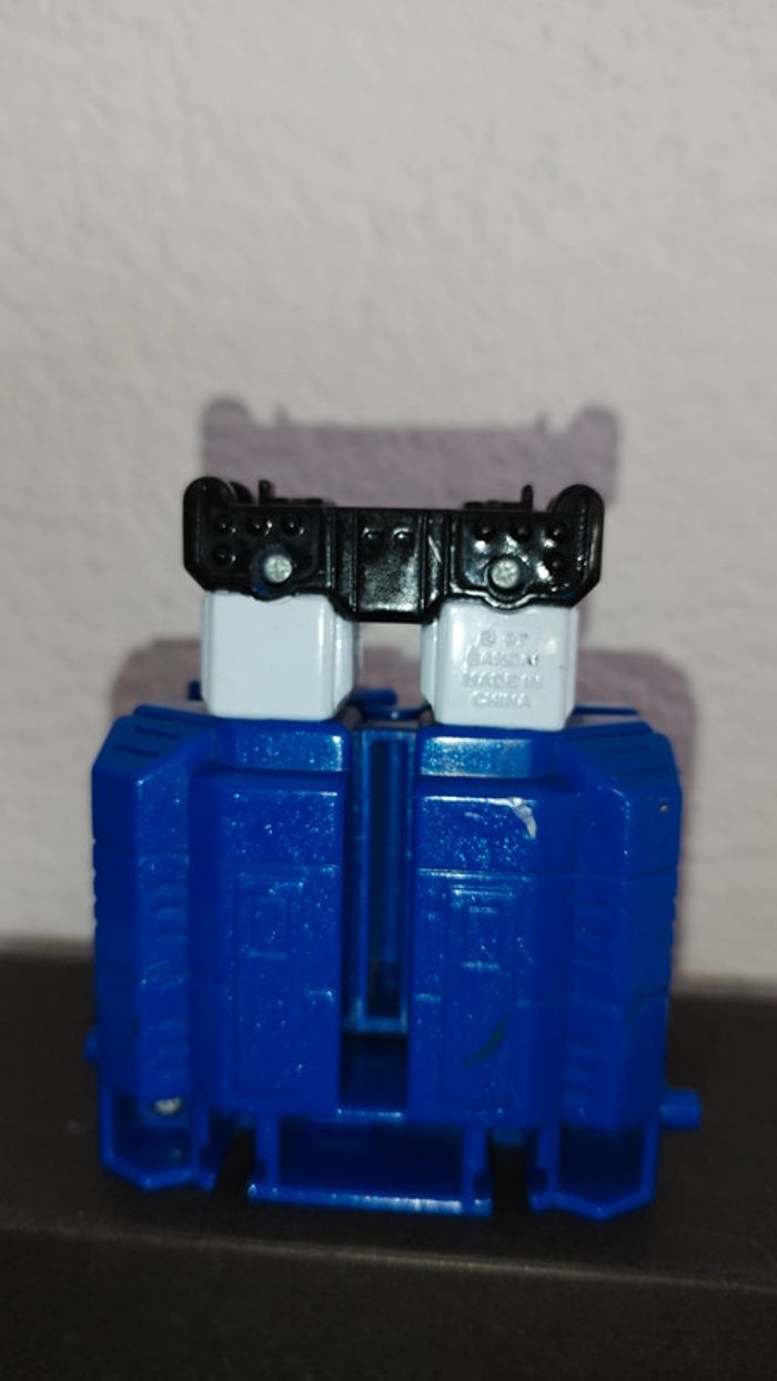 Power Rangers in Space Mega Voyager Bandai blue bleu figure Micro Playset rare - photo numéro 3