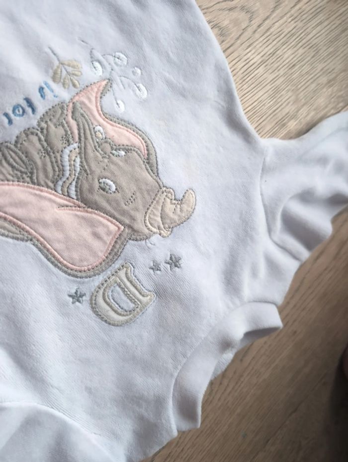 Pyjama Dumbo velours 3 mois - photo numéro 5