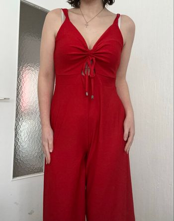 Combinaison longue rouge M Jennyfer 