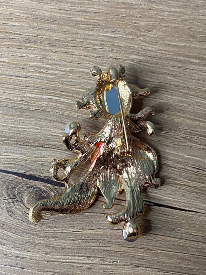 Broche poisson voile de chine - photo numéro 3