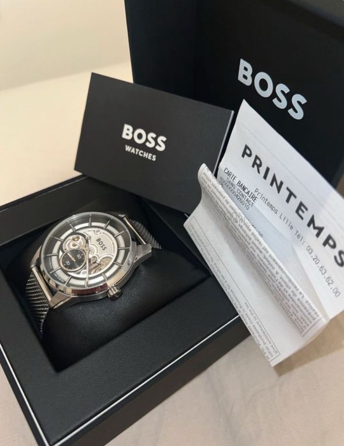 Montre Hugo Boss automatique neuve